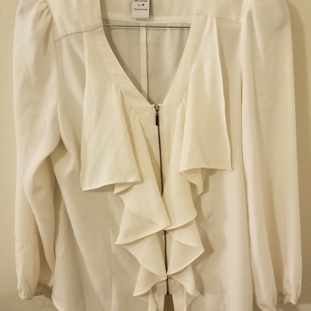 Ruffled blouse